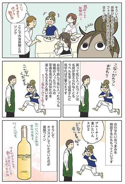 ワインショップでいろいろと相談