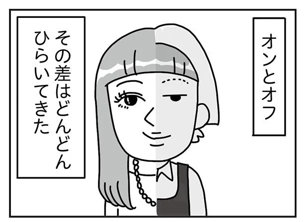 平日は仕事、休日は二重メイク研究。「そんなに変わる!?」ってくらいオンとオフの差が広がってきた（8）