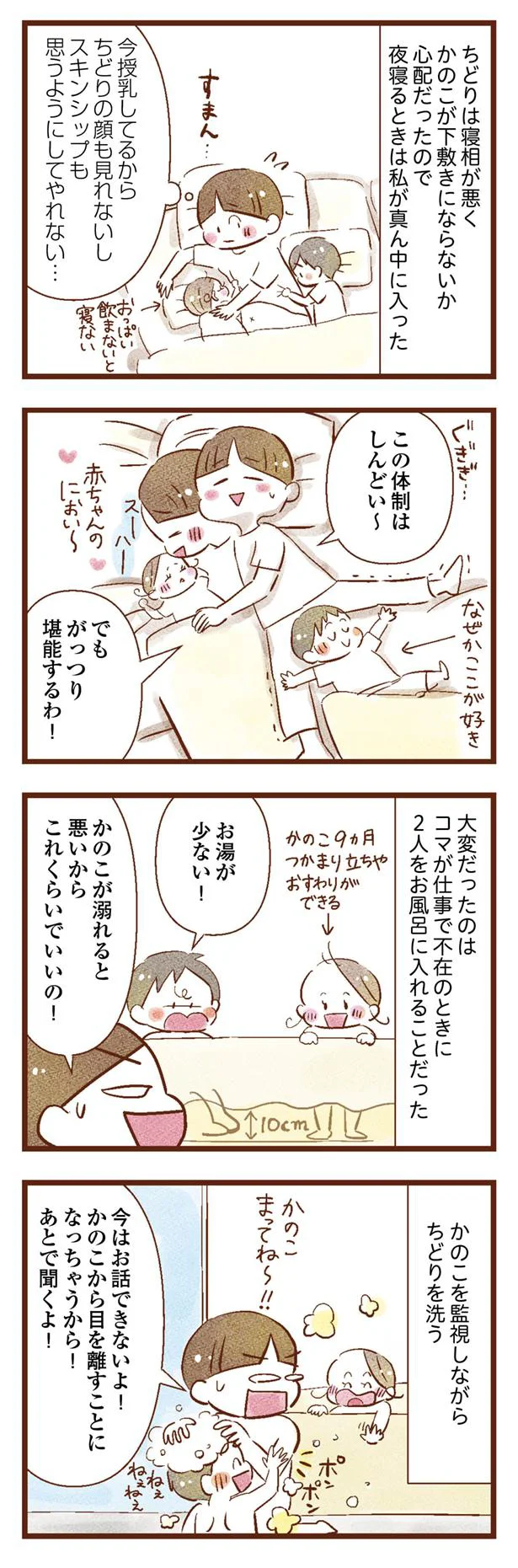大変だったのはお風呂!