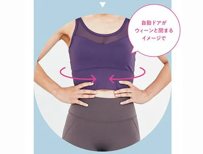 コルセット筋でお腹を凹ます