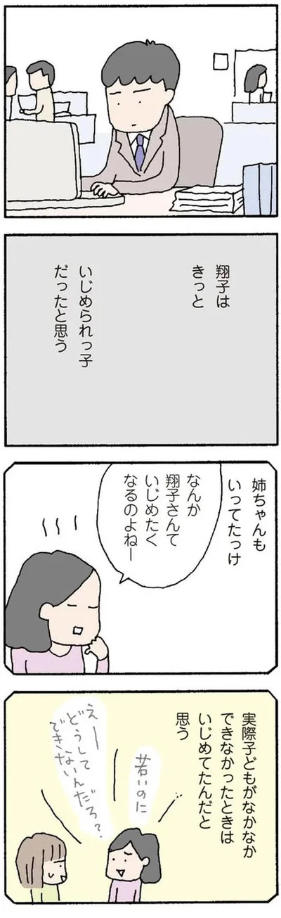 翔子はきっといじめられっ子だったと思う