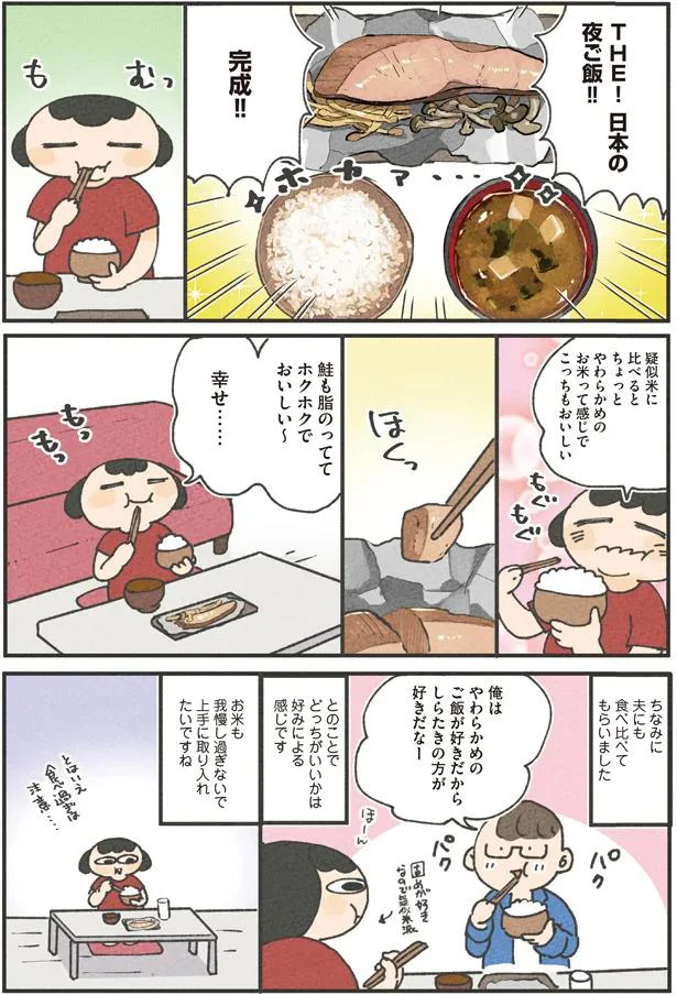 THE！日本の夜ご飯！！完成！！