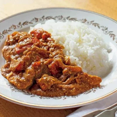 「チキンとトマトの無水カレー」