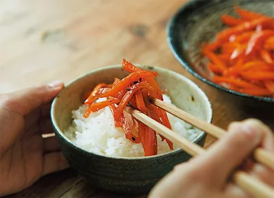 野菜ひとつでご飯が進むきんぴらに