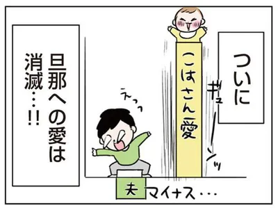 ついに　旦那への愛は消滅…！！