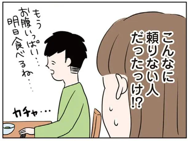 こんなに頼りない人だったっけ!?