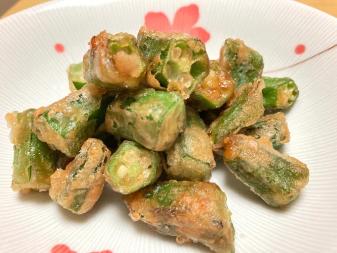オクラの唐揚げ