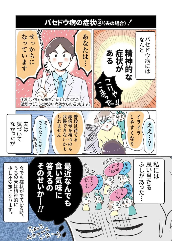 『夫がバセドウ病にかかったら…』より