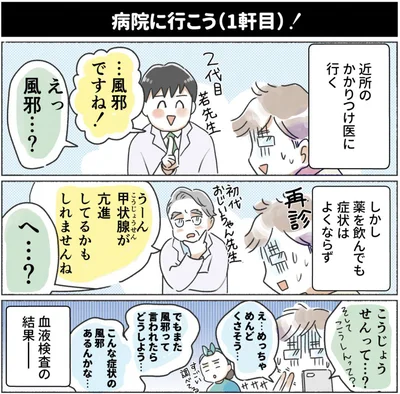  『夫がバセドウ病にかかったら…』より