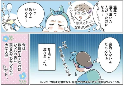  『夫がバセドウ病にかかったら…』より