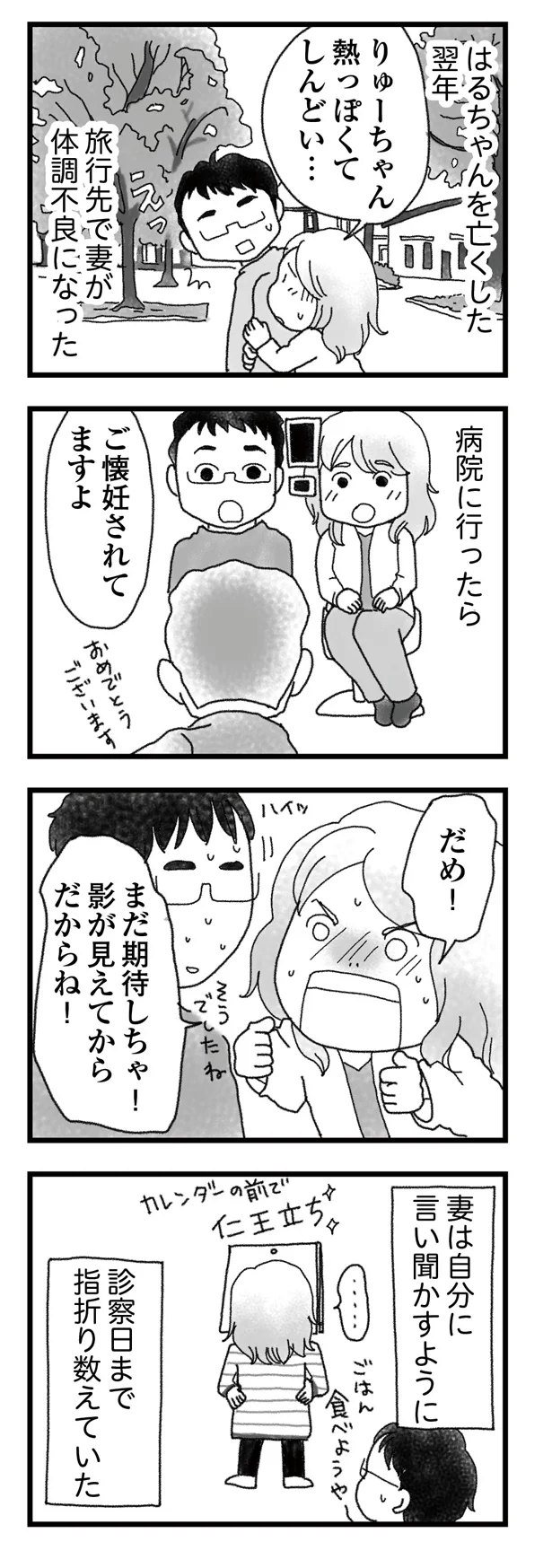 妻は言い聞かすように診察日まで指折り数えていた