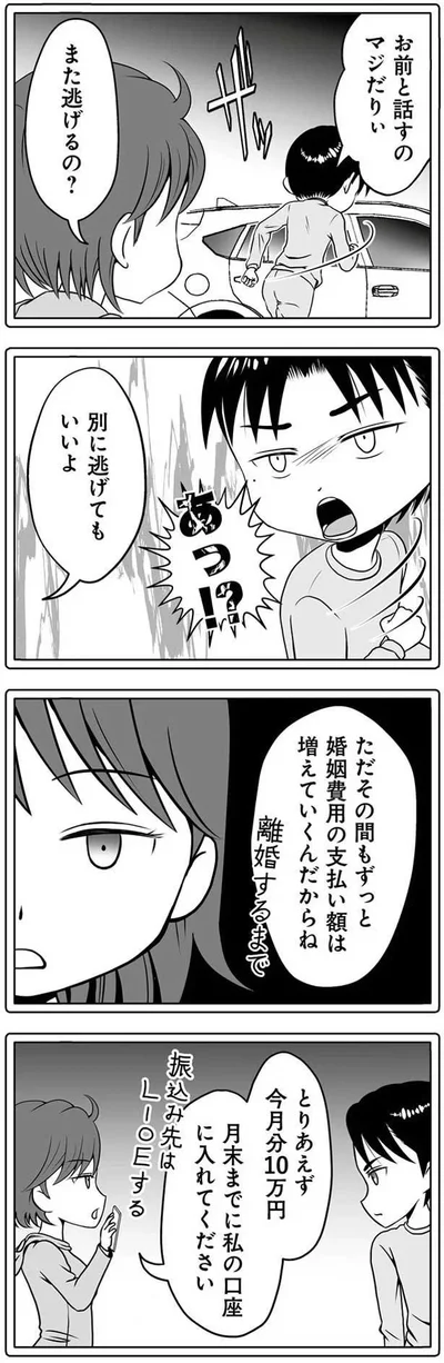 また逃げるの？