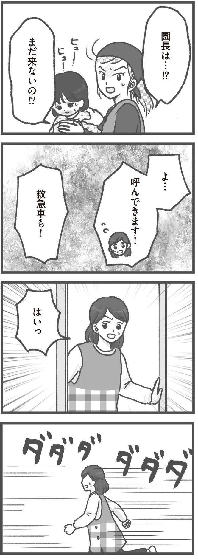   『保育園トラブル モラハラ園長と闘います』より