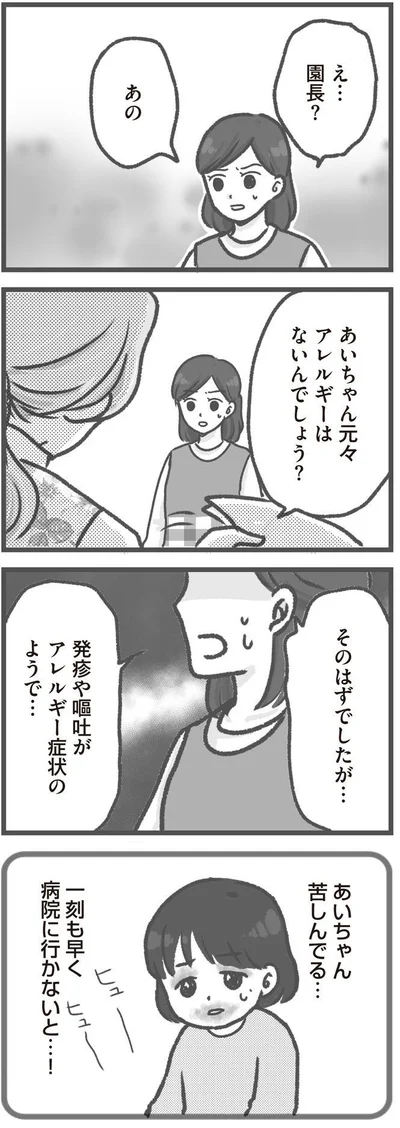   『保育園トラブル モラハラ園長と闘います』より