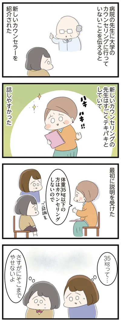 35kgって…さすがにそこまでやせないよ