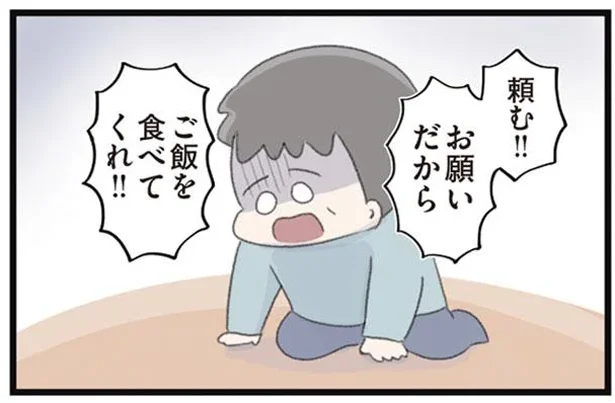 お願いだからご飯を食べてくれ!