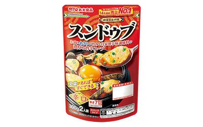 スンドゥブ　300ｇ 各￥300（編集部調べ）／丸大食品