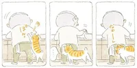 猫のタマも出来栄えに興味津々。じいちゃん、イカ飯作りに挑戦！／ねことじいちゃん7（2）