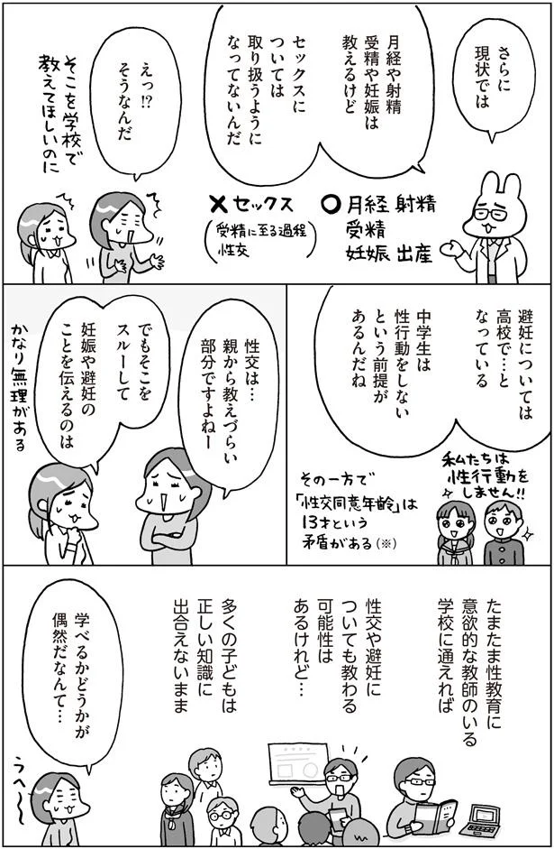 親から教えづらい部分