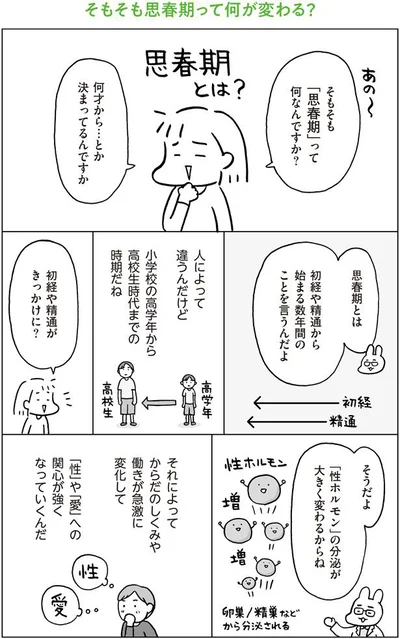 思春期とは？