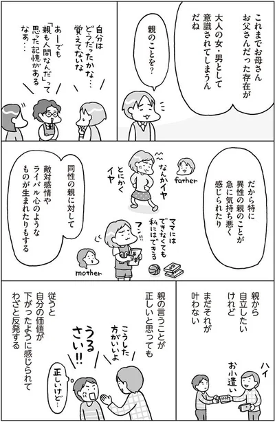 親から自立したいけれど