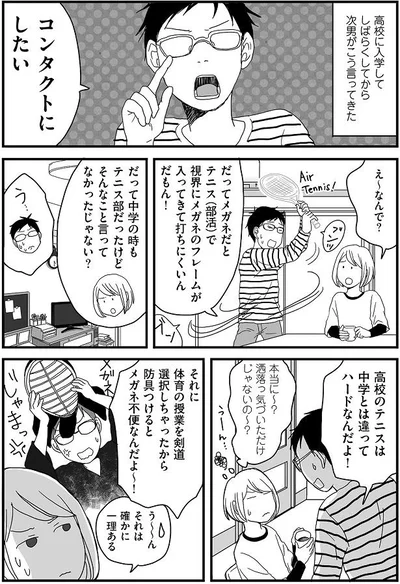 コンタクト事情