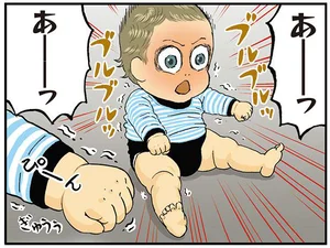 いけないことを止められた赤ちゃんのパワーが炸裂！0歳児のケアは大変だけど楽しい／理想の父にはなれないけれど（2）