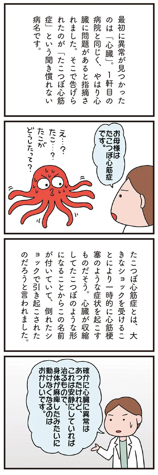 たこつぼ心筋症です