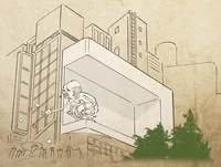 次世代トレンドを先取り!? 3D広告になった餓鬼／丁寧な暮らしをする餓鬼【参】（1）