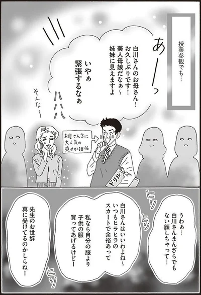 授業参観でも…