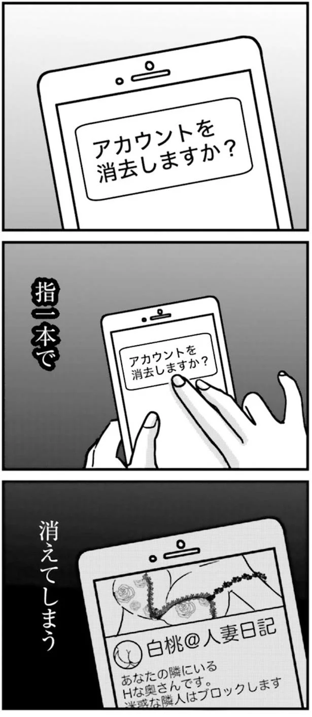 アカウントを消去しますか？