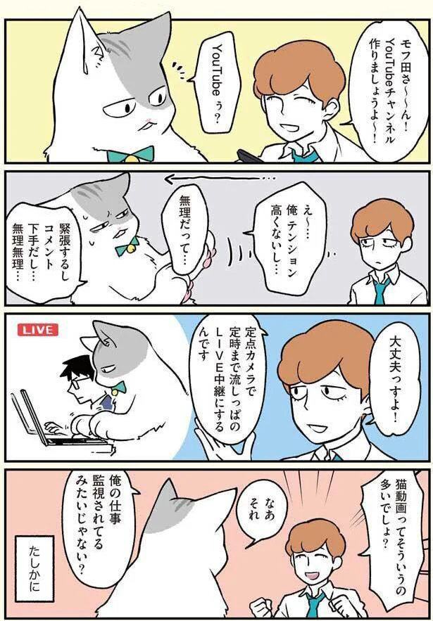 監視されてるみたいじゃない？