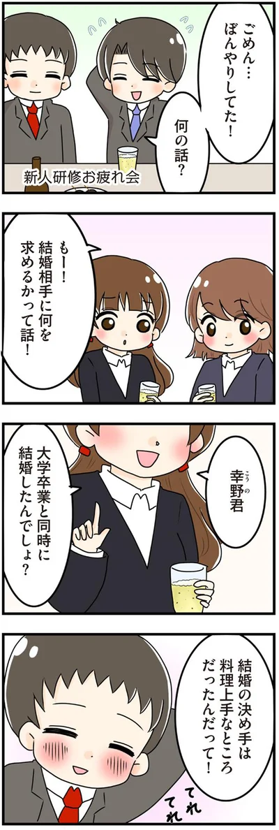 結婚相手に何を求めるか