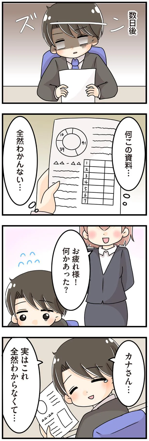 全然わかんない…