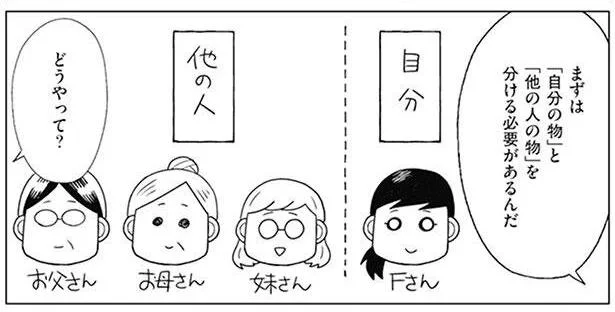 それぞれが自分のものをひたすら抽出！ 混在しているものを仕分ける方法／二度と散らからない部屋になりました 家族の悩みも解決編（6）