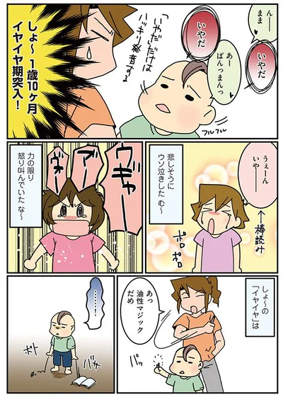 しょ〜イヤイヤ期