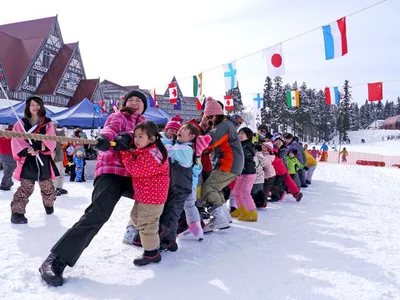 雪上運動会