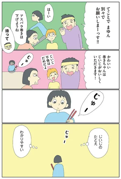 じいじのたとえ　わかりやすい