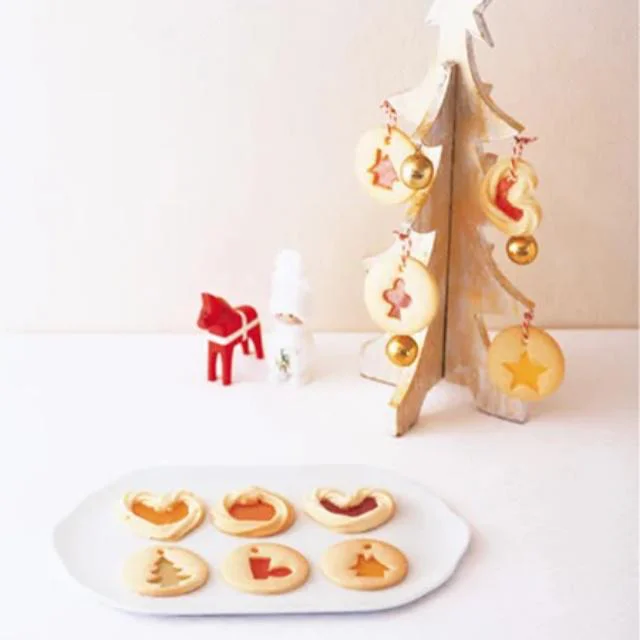 「ベーシックステンドグラスクッキー」／クリスマススイーツのレシピ（23/26）