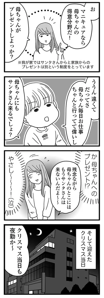 そして迎えたクリスマス当日