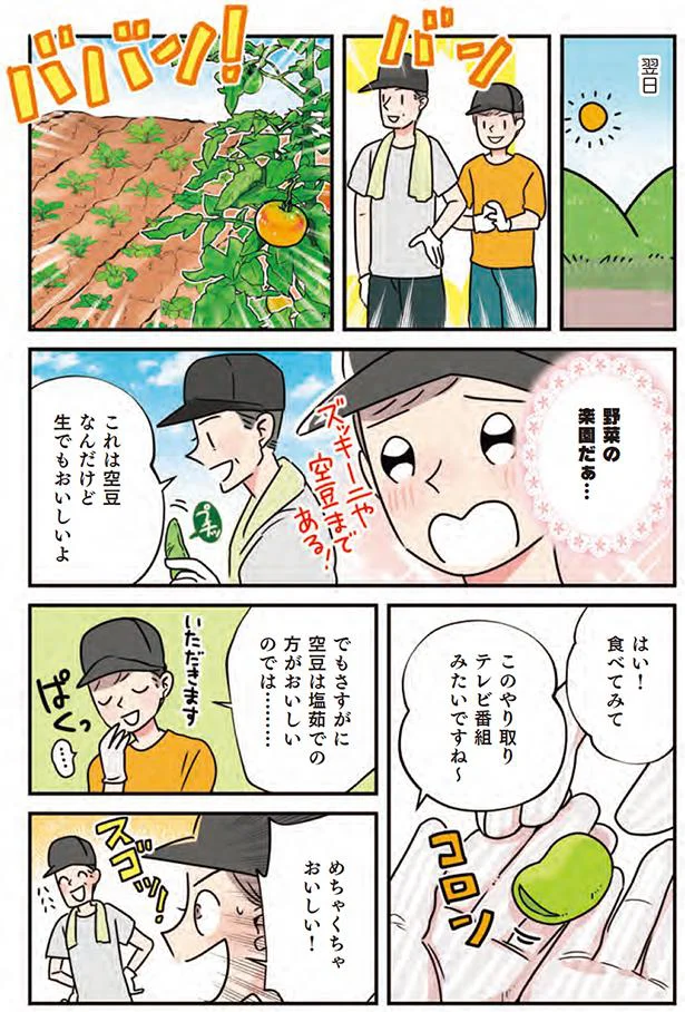 野菜の楽園だぁ…