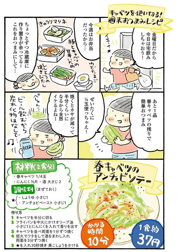 週末おつまみレシピ