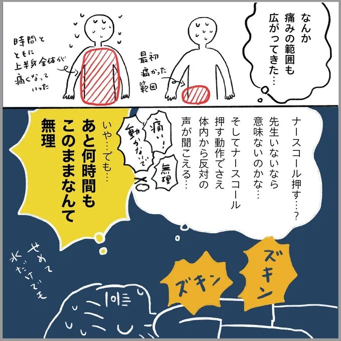 生理痛・卵巣のう腫破裂がしんどすぎて出産が○○だった話 卵巣破裂編 第8話 04