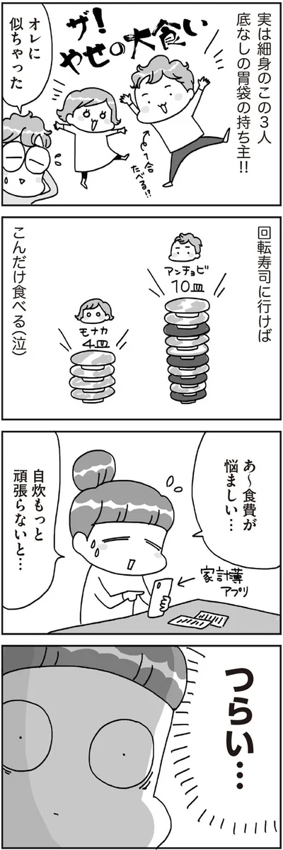 つらい…