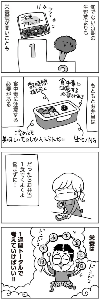 お弁当は食中毒に注意する必要がある