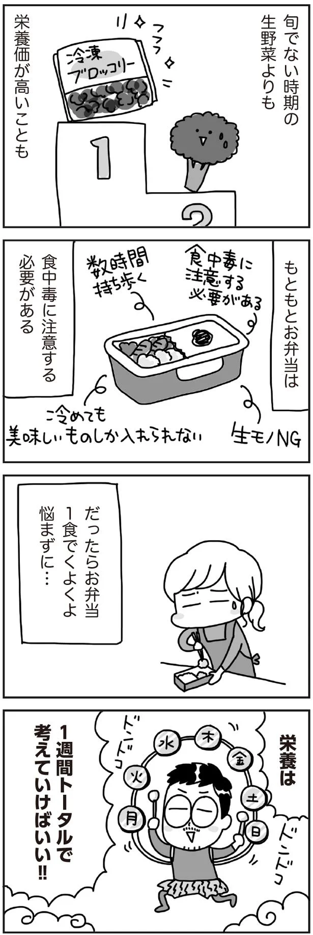 お弁当は食中毒に注意する必要がある