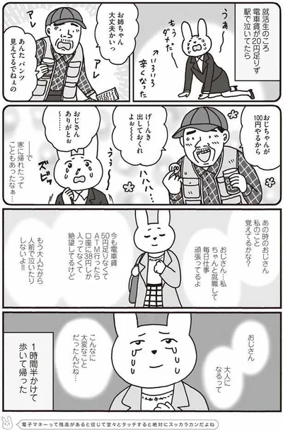 大人になるって　こんなに大変なことだったんだね…