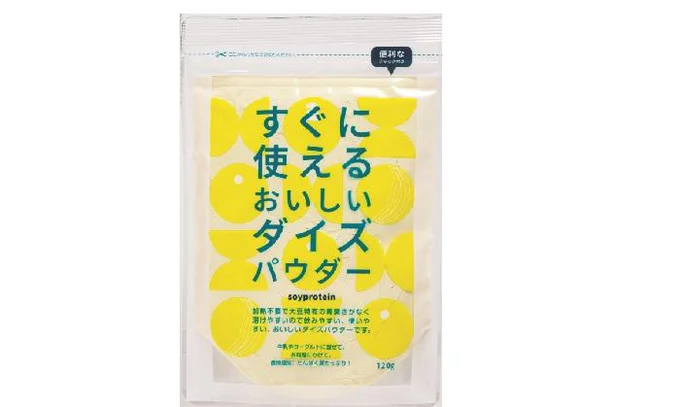 ダイズパウダーは小麦粉の代用品に