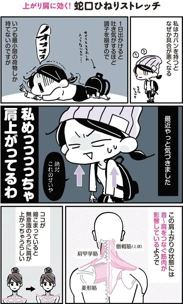 私めっっっっちゃ肩上がってるわ