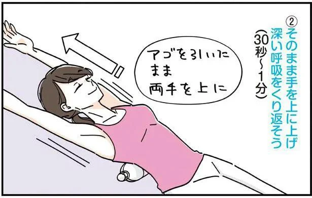 弱った胃腸にペットボトルお腹伸ばし